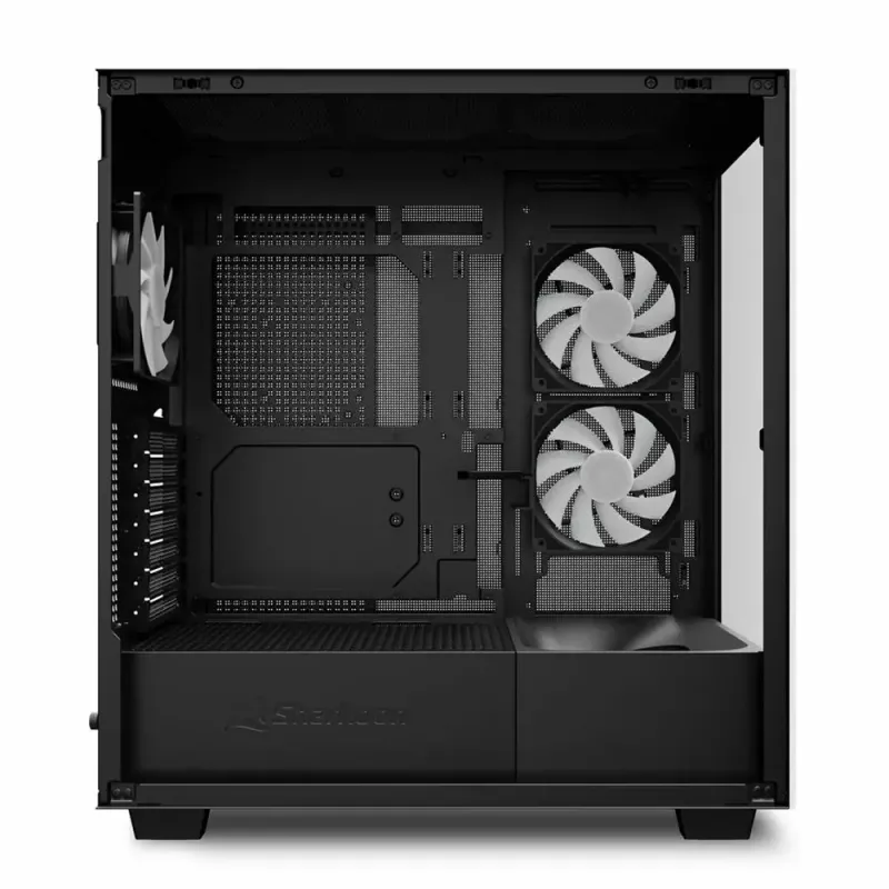 PC-Gehäuse Sharkoon Rebel C60 Midi-Tower Schwarz