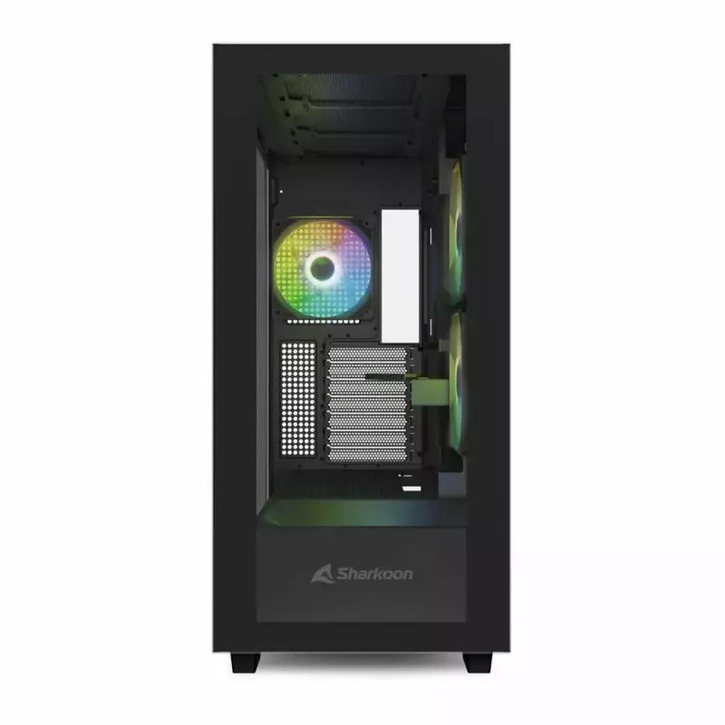 PC-Gehäuse Sharkoon Rebel C60 Midi-Tower Schwarz