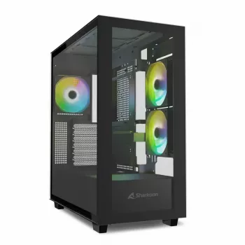 PC-Gehäuse Sharkoon Rebel C60 Midi-Tower Schwarz