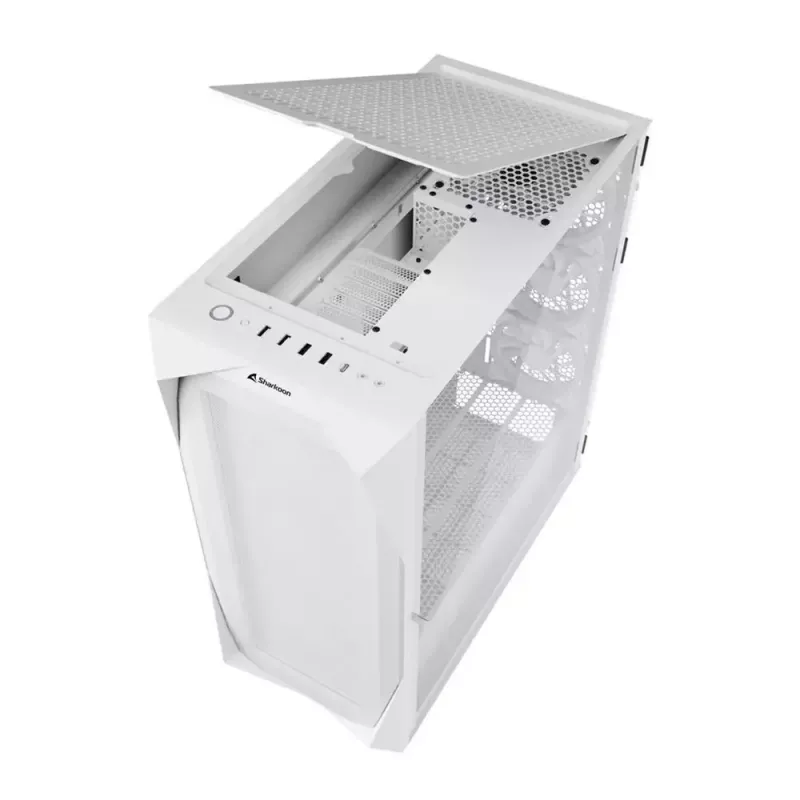 PC-Gehäuse Sharkoon REV300 Tower Weiß