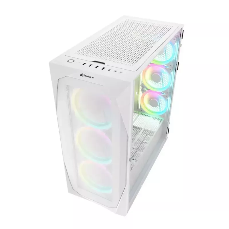 PC-Gehäuse Sharkoon REV300 Tower Weiß