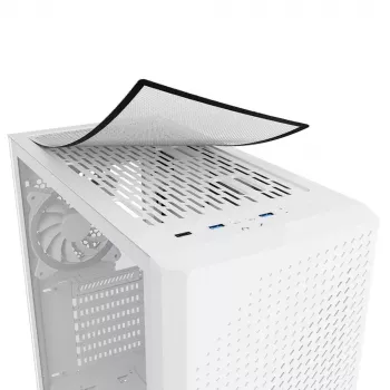 PC-Gehäuse Sharkoon VS9 RGB Midi Tower Weiß