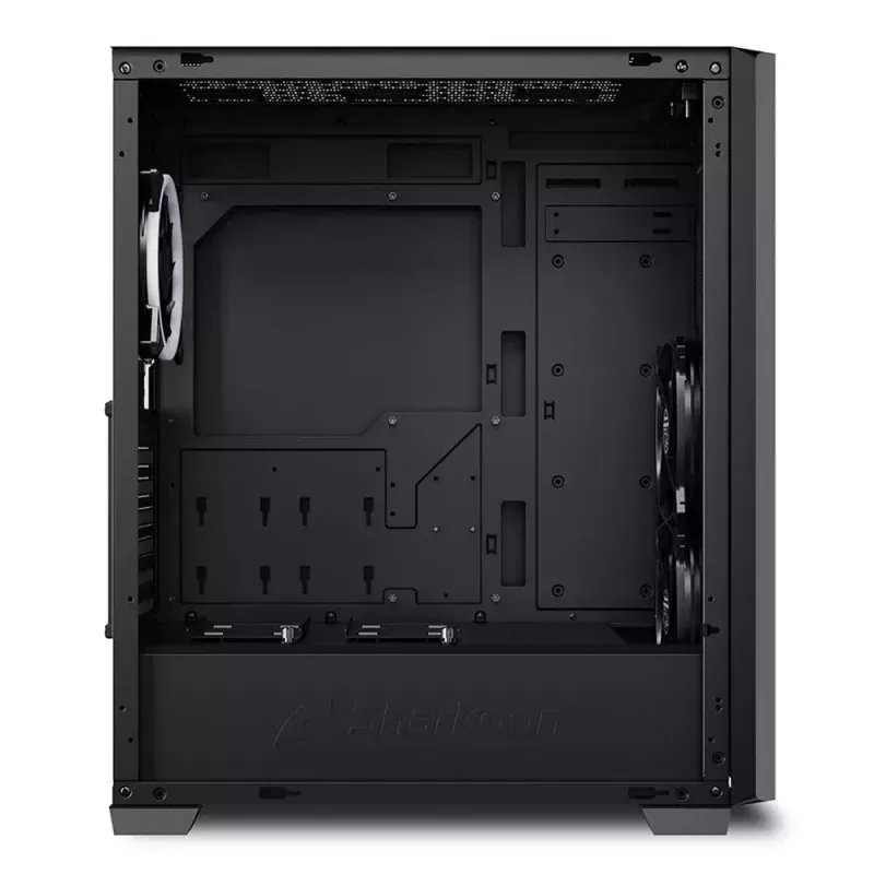 PC-Gehäuse Sharkoon VS9 RGB Midi Tower Schwarz