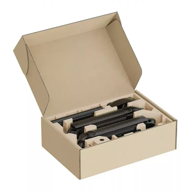 Neomounts DS65S-950BL2 Monitorarm 24-34 Zoll - Gasfeder - Topfix - mehrfach verstellbar - 180°-Stopp