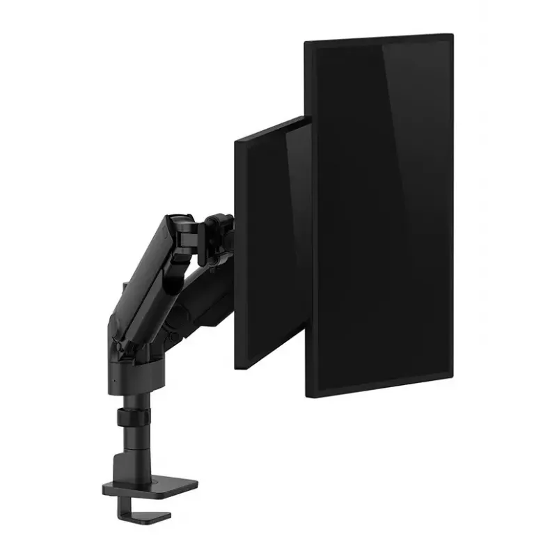 Neomounts DS65S-950BL2 Monitorarm 24-34 Zoll - Gasfeder - Topfix - mehrfach verstellbar - 180°-Stopp