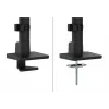 Neomounts DS65S-950BL2 Monitorarm 24-34 Zoll - Gasfeder - Topfix - mehrfach verstellbar - 180°-Stopp
