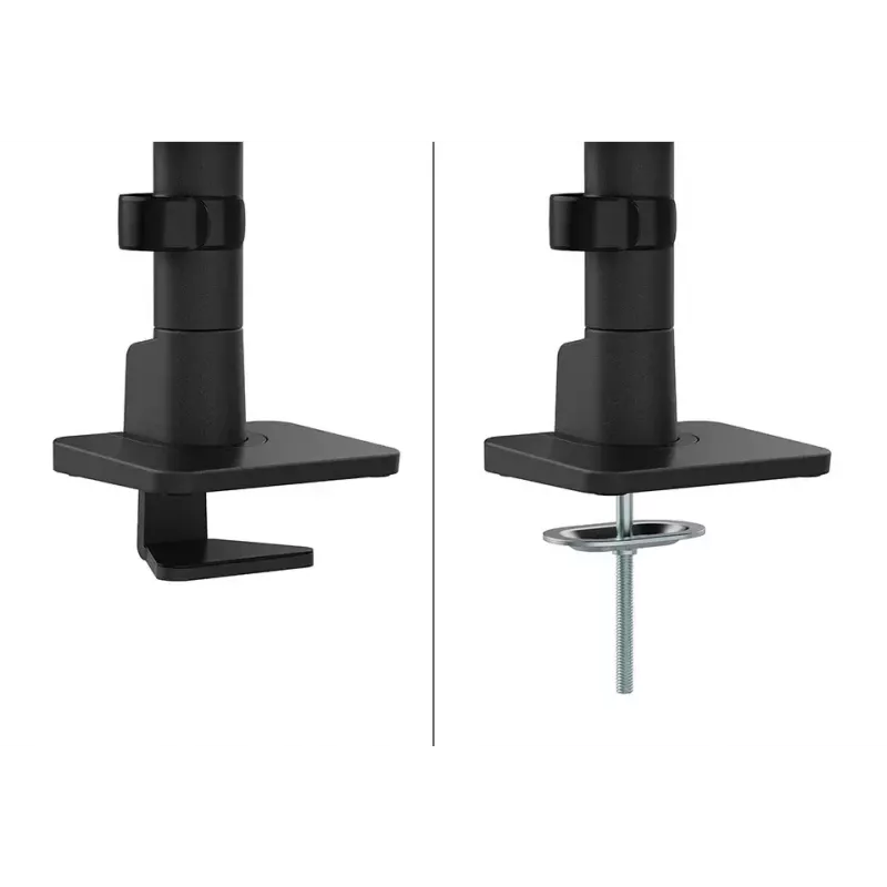 Neomounts DS65S-950BL2 Monitorarm 24-34 Zoll - Gasfeder - Topfix - mehrfach verstellbar - 180°-Stopp