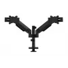 Neomounts DS65S-950BL2 Monitorarm 24-34 Zoll - Gasfeder - Topfix - mehrfach verstellbar - 180°-Stopp