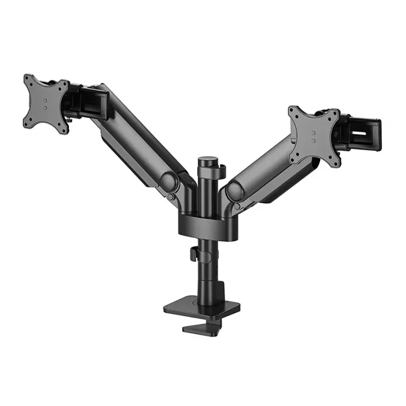 Neomounts DS65S-950BL2 Monitorarm 24-34 Zoll - Gasfeder - Topfix - mehrfach verstellbar - 180°-Stopp