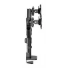Neomounts DS65S-950BL2 Monitorarm 24-34 Zoll - Gasfeder - Topfix - mehrfach verstellbar - 180°-Stopp
