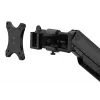 Neomounts DS65S-950BL2 Monitorarm 24-34 Zoll - Gasfeder - Topfix - mehrfach verstellbar - 180°-Stopp