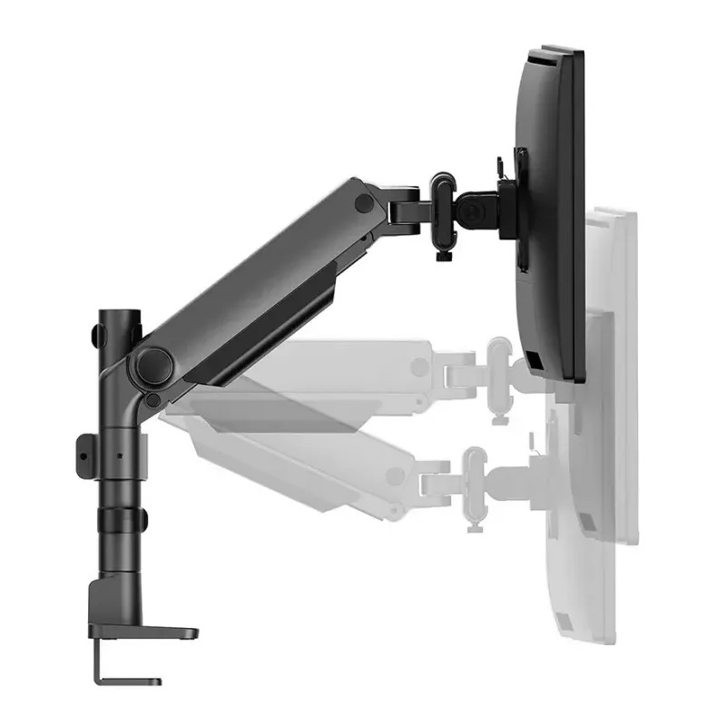 Neomounts DS65S-950BL2 Monitorarm 24-34 Zoll - Gasfeder - Topfix - mehrfach verstellbar - 180°-Stopp
