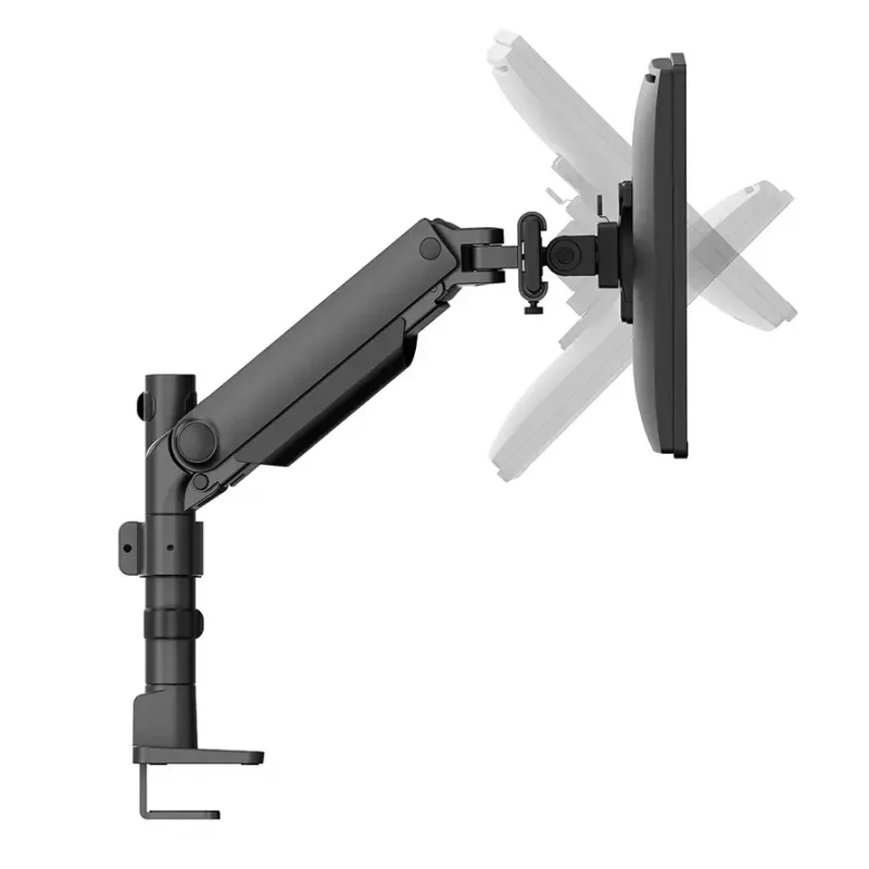 Neomounts DS65S-950BL2 Monitorarm 24-34 Zoll - Gasfeder - Topfix - mehrfach verstellbar - 180°-Stopp
