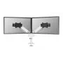 Neomounts DS65S-950WH2 Monitorarm 24-34 Zoll - Gasfeder - Topfix - mehrfach verstellbar - 180°-Stopp