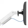 Neomounts DS65S-950WH2 Monitorarm 24-34 Zoll - Gasfeder - Topfix - mehrfach verstellbar - 180°-Stopp