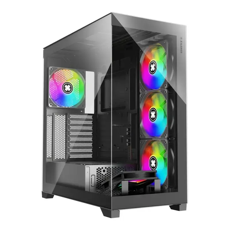 PC-Gehäuse Xilence XG171 Midi Tower Schwarz