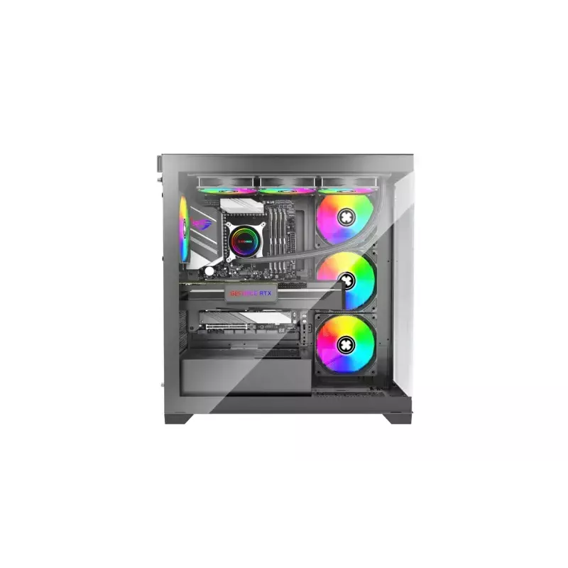 PC-Gehäuse Xilence XG171 Midi Tower Schwarz