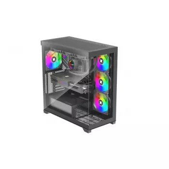 PC-Gehäuse Xilence XG171 Midi Tower Schwarz