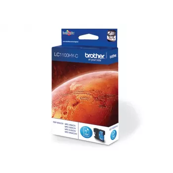 Brother LC1100HYC Tintenpatrone, 1 Stk., Original, Cyan