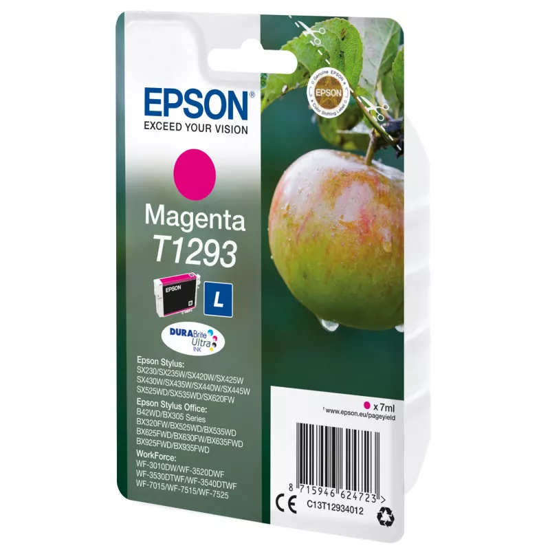 Epson Apple Einzelpackung Magenta T1293 DURABrite Ultra Tinte