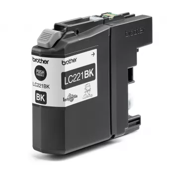 Brother LC221BK Tintenpatrone 1 Stk. Original Schwarz