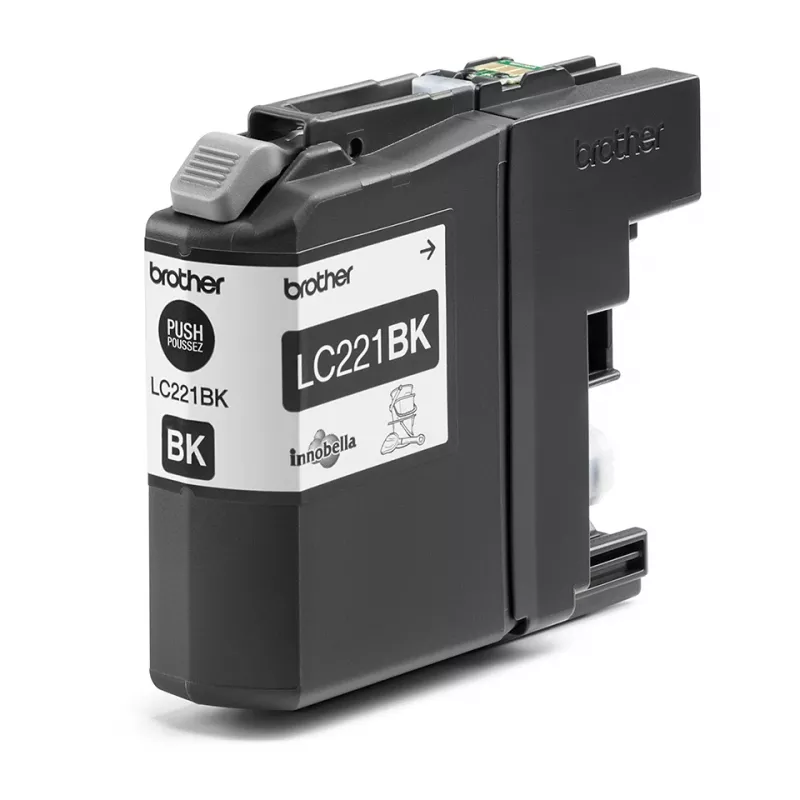 Brother LC221BK Tintenpatrone 1 Stk. Original Schwarz