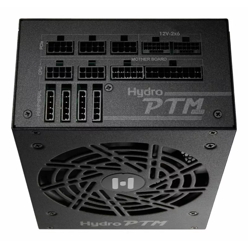 FSP Hydro PTM PRO 1650W Netzteil ATX ATXV3.1 Schwarz, 1650 W, 110 - 240 V, 50/60 Hz, Aktiv, 120 W, 1650 W