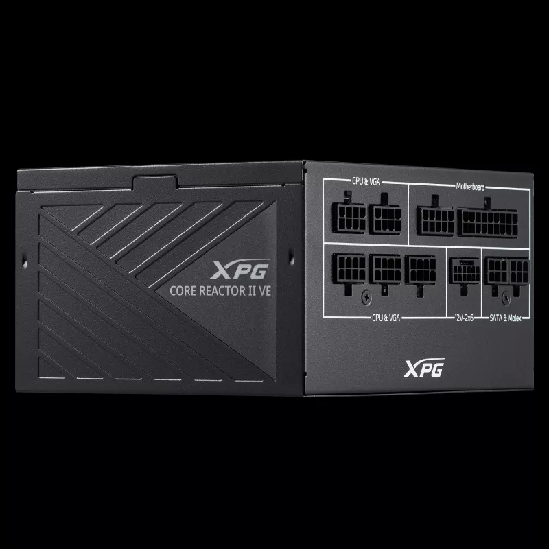 XPG COREREACTOR II VE 750W Netzteil, 750 W, 100 - 240 V, 47 - 63 Hz, 10 A, 20 A, 62,5 A