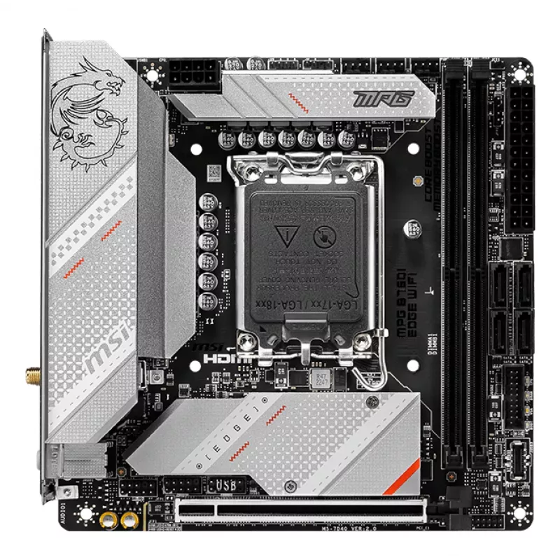 MSI MPG B760I EDGE WIFI Mainboard Intel B760 LGA 1700 Mini-ATX