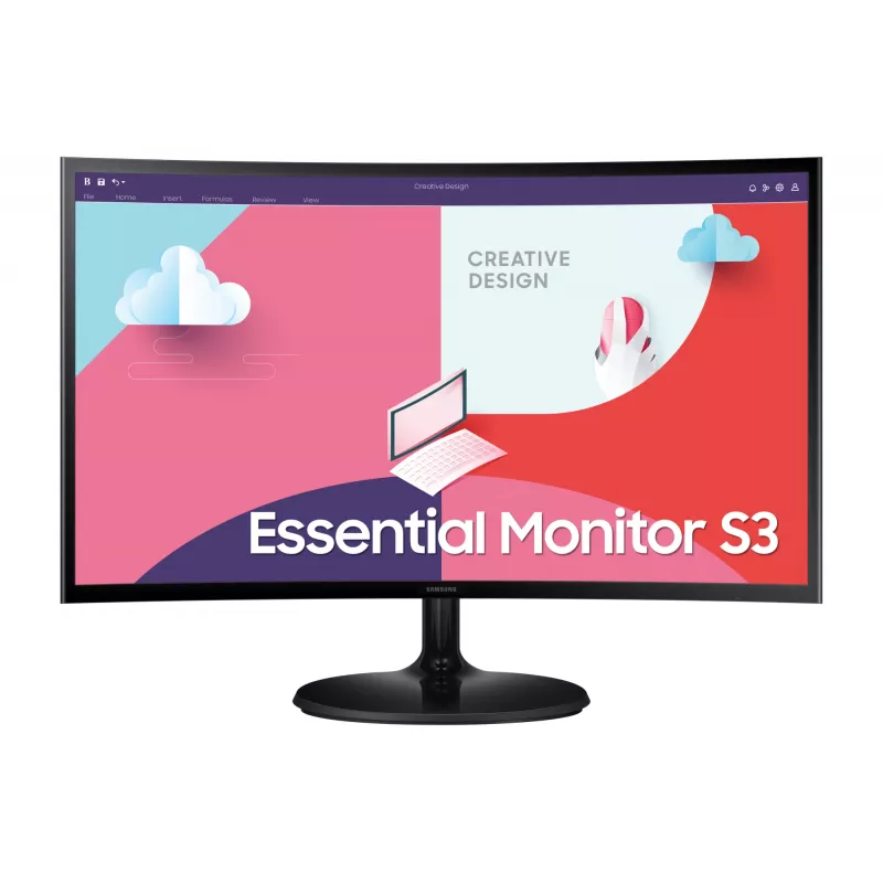 Samsung S36C Computer-Monitor 61 cm (24 Zoll) 1920 x 1080 Pixel Full HD LCD Schwarz