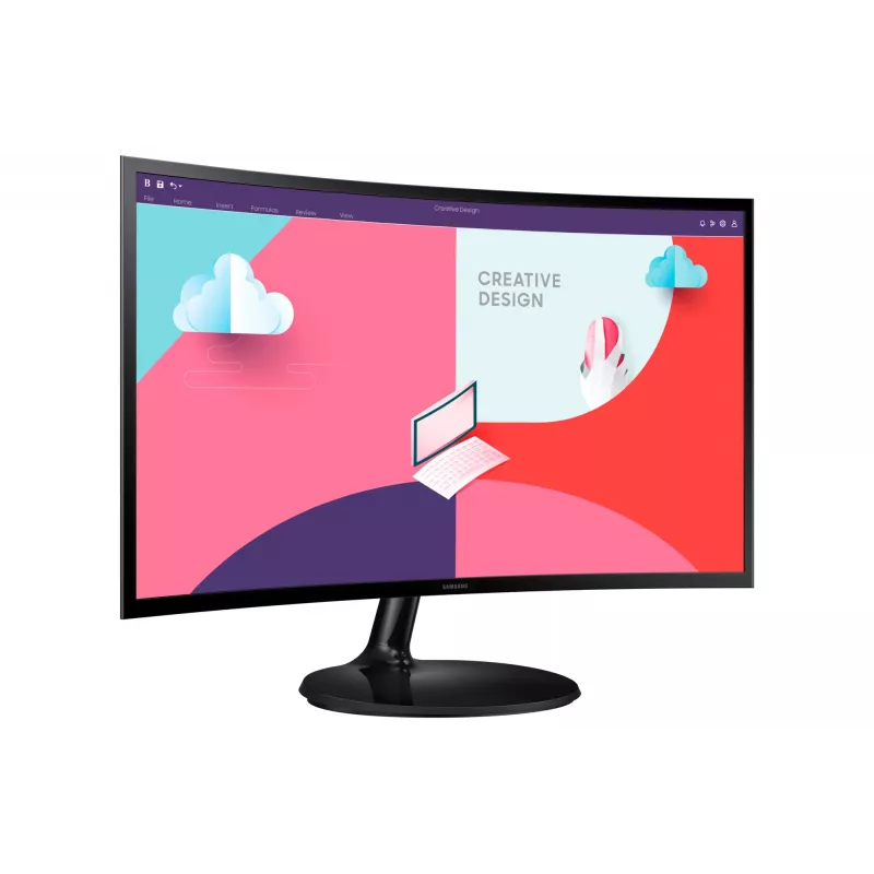 Samsung S36C Computer-Monitor 61 cm (24 Zoll) 1920 x 1080 Pixel Full HD LCD Schwarz