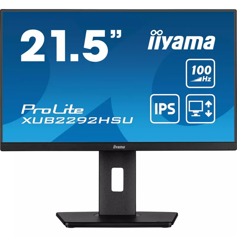 iiyama ProLite XUB2292HSU-B6 Computer Monitor 54,6 cm (21,5 Zoll) 1920 x 1080 Pixel Full HD LED Schwarz