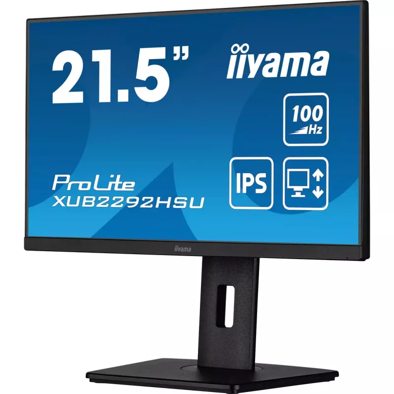 iiyama ProLite XUB2292HSU-B6 Computer Monitor 54,6 cm (21,5 Zoll) 1920 x 1080 Pixel Full HD LED Schwarz
