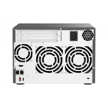 QNAP TVS-H674T-I5-32G NAS/Storage-Server Tower Intel® Core™ i5 i5-12400 32 GB DDR4 HDD QNAP QTS Schwarz
