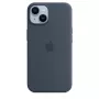 APPLE iPhone 14 - Silikonhülle mit MagSafe - Storm Blue