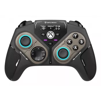 Turtle Beach Stealth Pivot kabelloser smarter Gamecontroller mit rotierenden Modulen, Display-Dashboard, Hall-Effekt-Sticks, neu belegbaren Tasten für Windows-PC, Xbox Series X|S und Xbox One