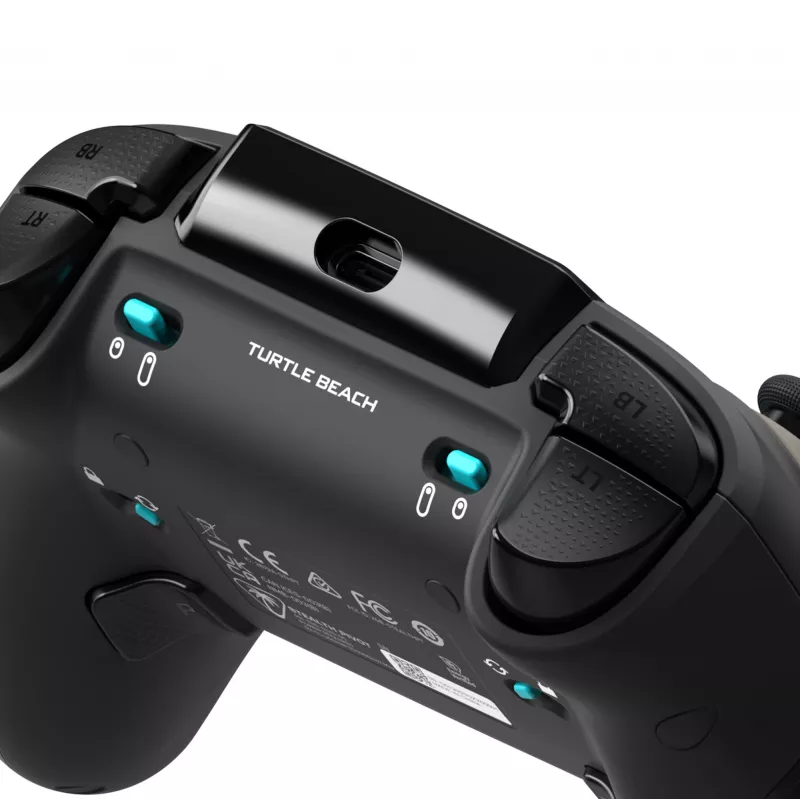 Turtle Beach Stealth Pivot kabelloser smarter Gamecontroller mit rotierenden Modulen, Display-Dashboard, Hall-Effekt-Sticks, neu belegbaren Tasten für Windows-PC, Xbox Series X|S und Xbox One