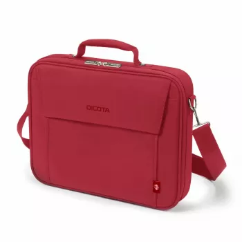 DICOTA Eco Multi Base - 15-17,3 Zoll Notebook-Tasche - Rot / 300d Rpet Polyester