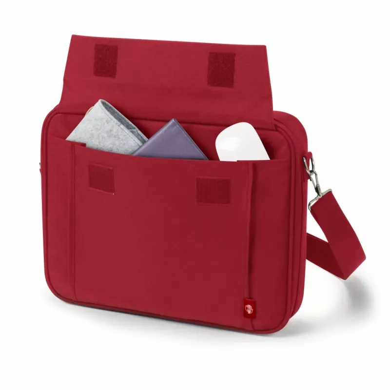 DICOTA Eco Multi Base - 15-17,3 Zoll Notebook-Tasche - Rot / 300d Rpet Polyester