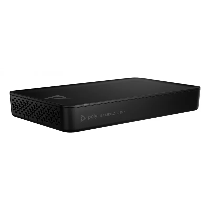 HP Poly Studio G62 Videokonferenzsystem mit Montageplatten-Kit No Radio TAA