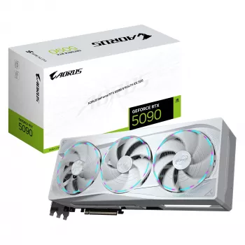 Grafikkarte GIGABYTE AORUS GeForce RTX 5090 STEALTH ICE 32G 32GB GDDR7 512bit PCI-E 5.0 2655MHz