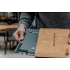 Laptop-Ständer BakkerElkhuizen FlexTop 170 Schwarz Dunkelgrau Aluminium Gummi Stahl