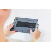 Laptop-Ständer BakkerElkhuizen FlexTop 170 Schwarz Dunkelgrau Aluminium Gummi Stahl