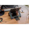 Laptop-Ständer BakkerElkhuizen FlexTop 170 Schwarz Dunkelgrau Aluminium Gummi Stahl