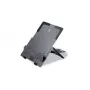 Laptop-Ständer BakkerElkhuizen FlexTop 170 Schwarz Dunkelgrau Aluminium Gummi Stahl