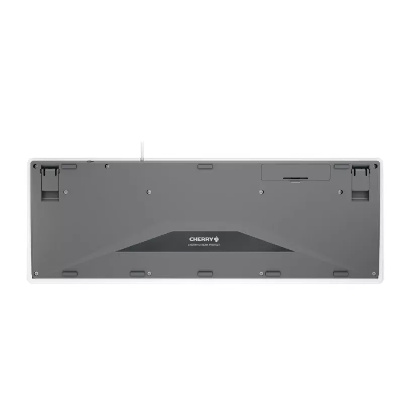 CHERRY Stream Tastatur JK-8502DE-0 USB QWERTZ Deutsch Grau Kabelgebunden 115 Tasten