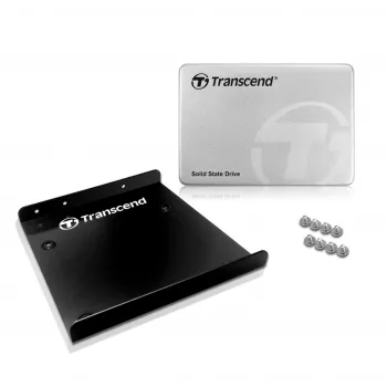 TRANSCEND SSD 370 128GB 2.5in SATA Ill 6gb/s Mlc Aluminium Housing