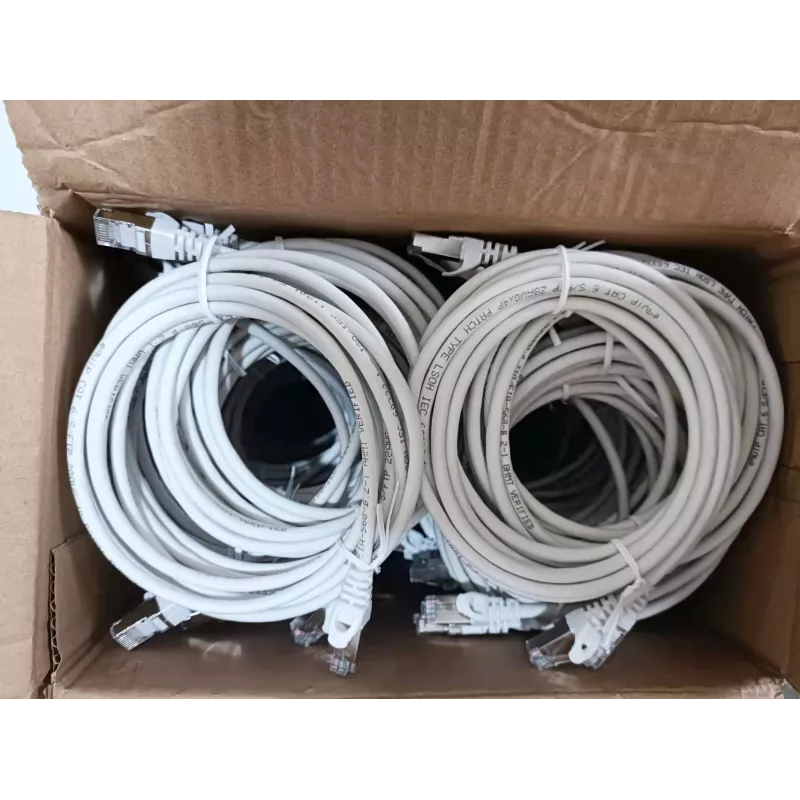 Equip Cat.6 S/FTP Patchkabel, 3,0 m, Weiß, 50 St./Set