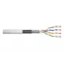 DIGITUS Installationskabel - Cat 5e - SF/UTP - AWG 26/7 - 100m - grau