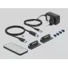 DELOCK DisplayPort 1.4 KVM Switch 8K 30Hz USB 3.0 + Audio